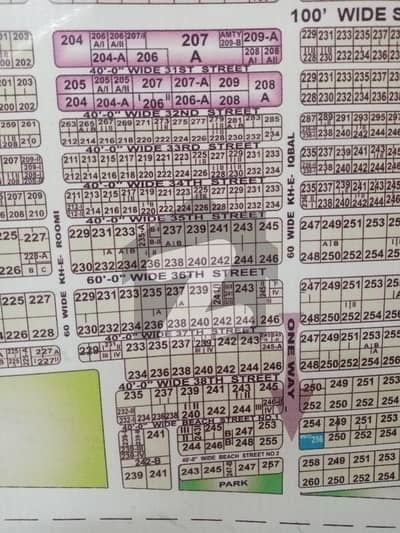 DHA Plot For Sale 500 Yards Chance Deal Phase 6 Best For Builder &Amp; Home Maker