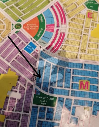DHA Phase 9 Hot Location 1 Kanal Plot For Sale
