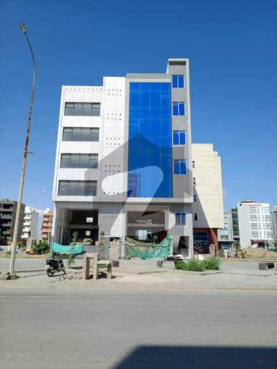 Brand New Building For Rent 100 Square Yards on Main Shaheen phase 8
