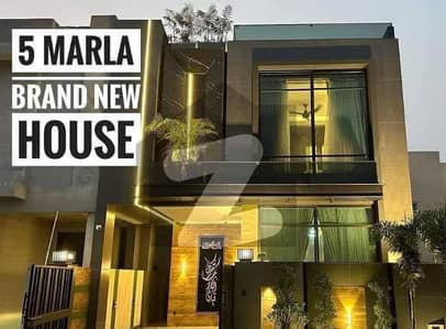 5 Marla Brand New Designer House For Sale In DHA Near To Park DHA, Phase 7 DHA Defence, Lahore, Punjab