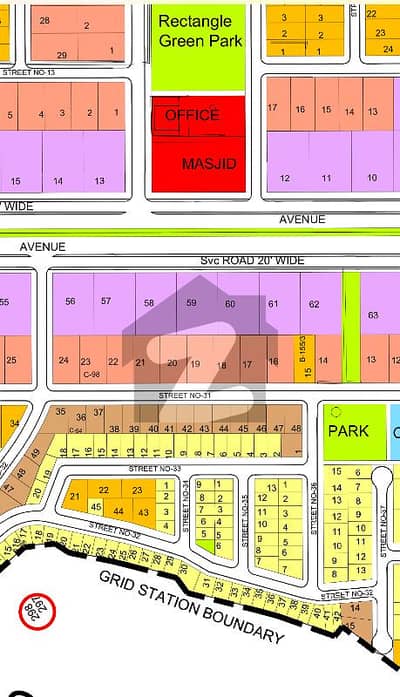 5 Marla Ready For Possession Plot Sector K DHA Phase 3 Islamabad For Sale