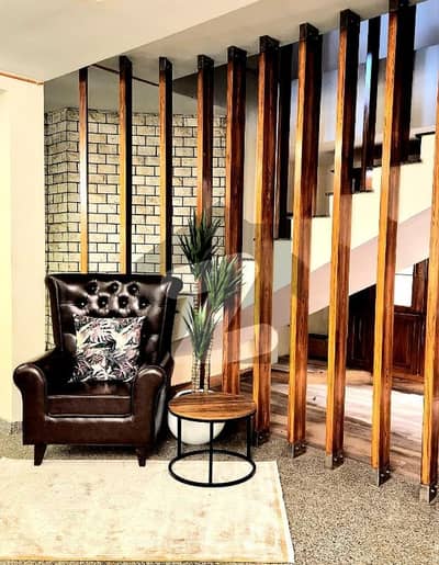 Brand New 622 Square Yards Triple-Storey Fully Furnished 7 Bedrooms House For Rent In F. 6