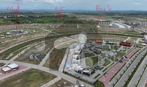 9 Marla Boulevard Corner Front Open Plot Is For Sale