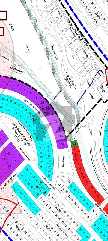 DHA Phase 3 Army Allocation Possession Plot Near To Lake