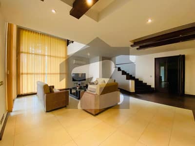 Triple Storey Fully Furnished Luxurious House Available For Rent In F-8