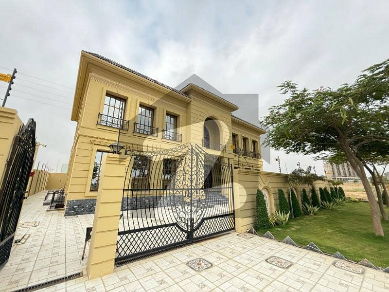 Precinct 07 -1000Sq. Yds Mansion | Spanish Design | Elevator | Basement Precinct 07 -1000Sq. Yds Mansion | Spanish Design | Elevator | Basement