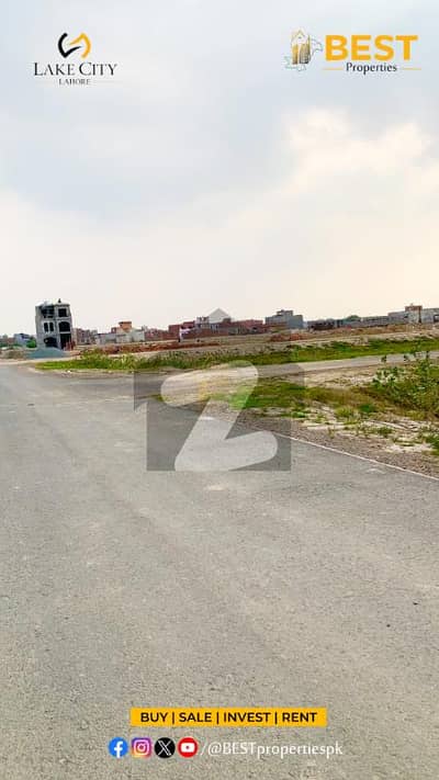 5 Marla Plot For SALE On Cheap Prices In Sector M7 C2 Lake City Lahore