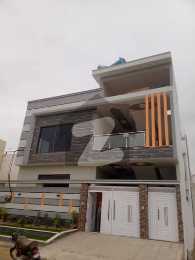 Brand New, Lease 240sqyd House On 40ft Wide Street Of CAPITAL Cooperative Housing Society Scheme33,  Facing 400 Sqyd Most Stunning Location.