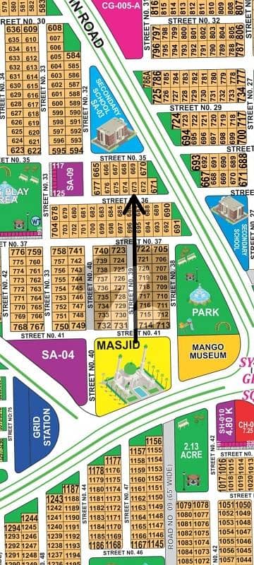 ideal location plot available for sale