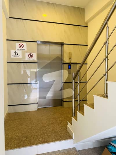 Luxury Like Brand New Semi Furnished 5 Chambers  2000 sqft With Lift Stand By Generator Glass Elevation