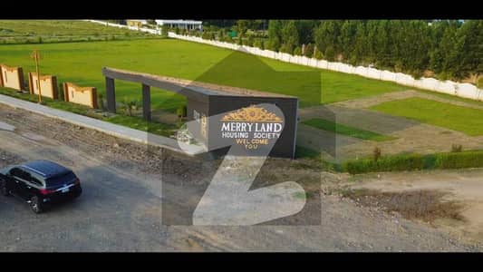 10 Marla Beautiful Plot For Sale In Merryland Housing Scheme