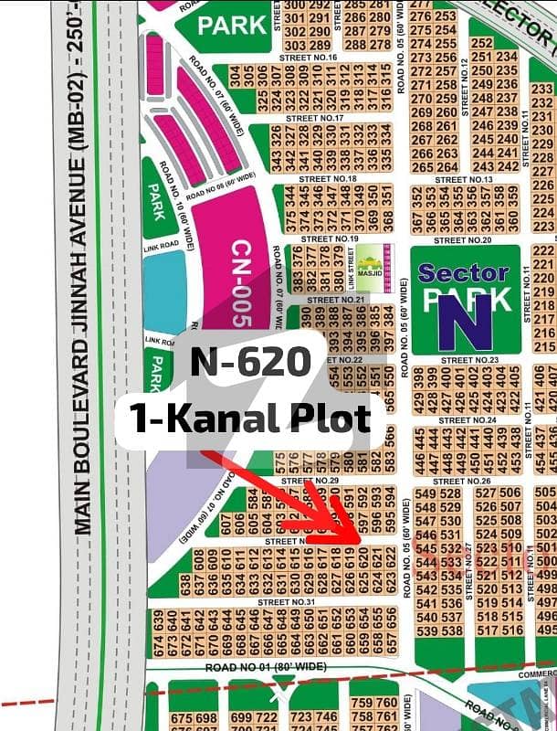 DHA Bahawalpur Sector-N Plot For Sale