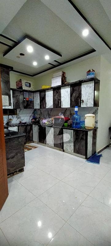 200 Square Yards Brand New Second Floor With Roof Portion Block 13 Gulistan-e-Jauhar