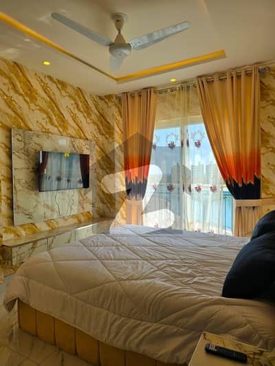 Downtown Islamabad Lacking Facing Fully Furnished 1& 2 BHK Apartments Available For Rent On Daily Weekly And Monthly Basis.