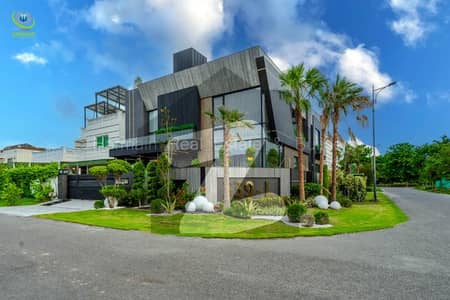 100 % Original ADD 22 Marla Corner Full Furnished Full Basement 6 Bed With Swimming Pool &Amp; Cinema Roof Top Garden Lift In Ultra Modern Bungalow For Sale At Back Of Park