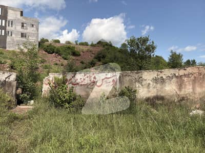 8 Marla Plot For Sale On Main 786 Road Bani Gala