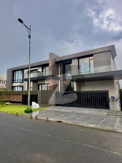 2 Kanal Brand New Luxury Ultra Modern Design Most Beautiful Fully Furnished Home Theater GYM Lift Attached Bungalow For Sale at Prime Location of DHA Lahore Near To Raya