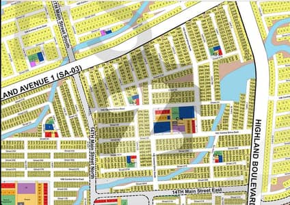 Prime Commercial Plot For Sale DHA City Karachi (Sector 14C)
