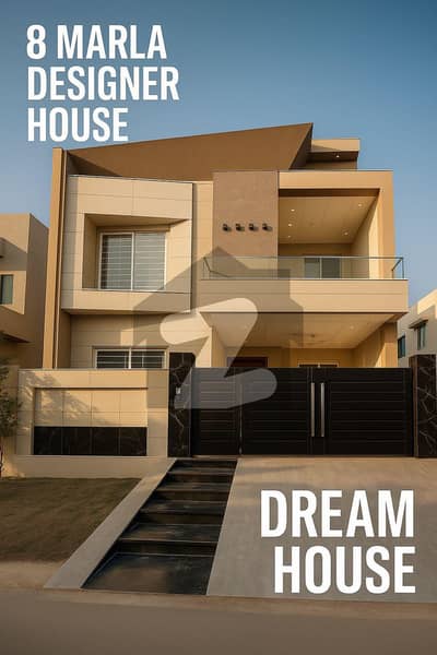 8 MARLA BRAND NEW HOUSE FOR SALE IN CANAL GARDEN NEAR BAHRIA TOWN LAHORE