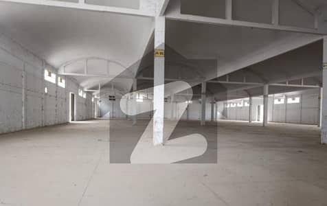 Western zone Port Qasim Warehouse available for Rent