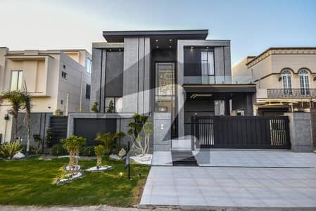 ONE KANAL FULLY FURNISHED AND WITH SOLAR SYSTEM MODERN DESIGNER BUNGALOW FOR SALE