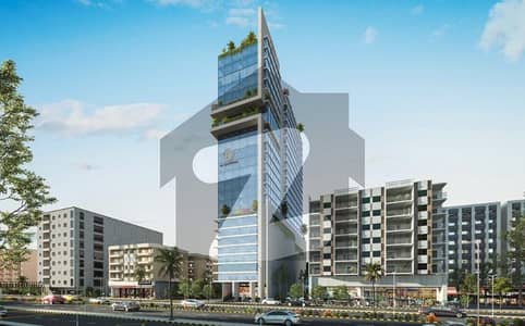 AA Saffron | Clifton Block 8 KHI | 776 SqFt Office Space Available On Booking For Sale