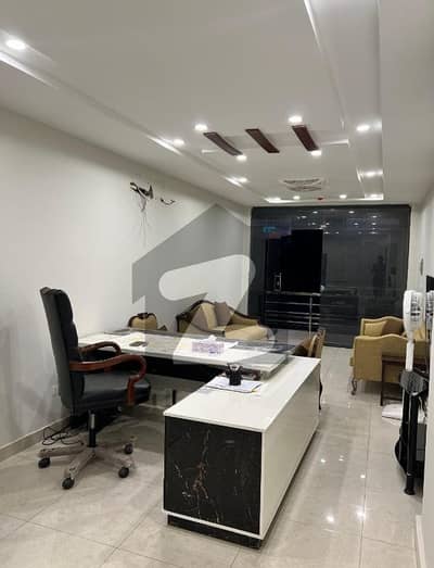fully furnished office available for rent on ground floor in bahria enclave Islamabad