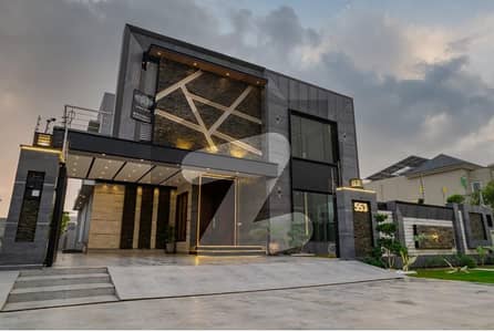 Mazher Munir Design One Kanal Beautiful Modern Bungalow Available For Sale In DHA Phase 7 Lahore