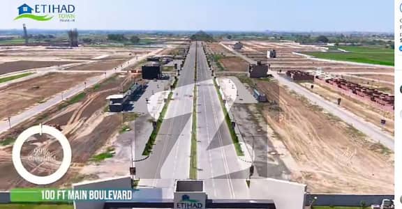 Own a 3 Marla Plot in Etihad Town No Extra Charges!