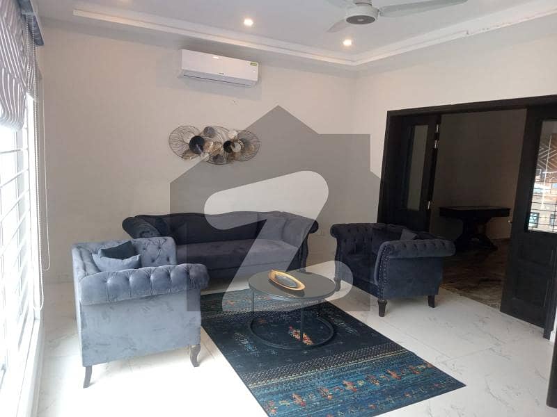 F-6, Fully Furnished 2 beds Ground Portion