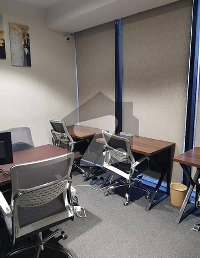 Brand New Fully Furnished Office Space On Rent At Main Shaheed-E-Milat Road