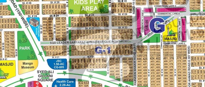 1 Kanal Prime Location Plot Sector G, DHA Multan | Ideal for Dream Home or Investment