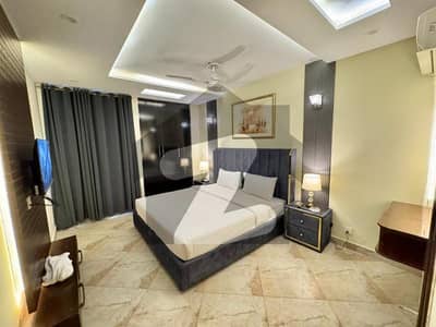 1 bedroom fully furnished available for rent in DHA 9 town