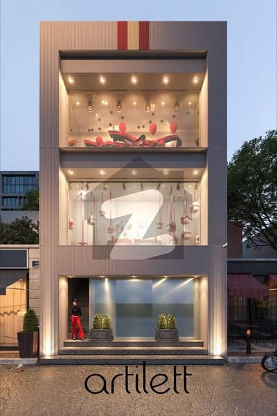 1.75 Marla Triple Story Shop Available In D Ground, Rental Income 100k