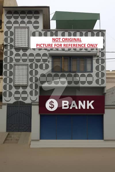Main Road Building On Rent For Banks, Commercial Use Etc In North Karachi