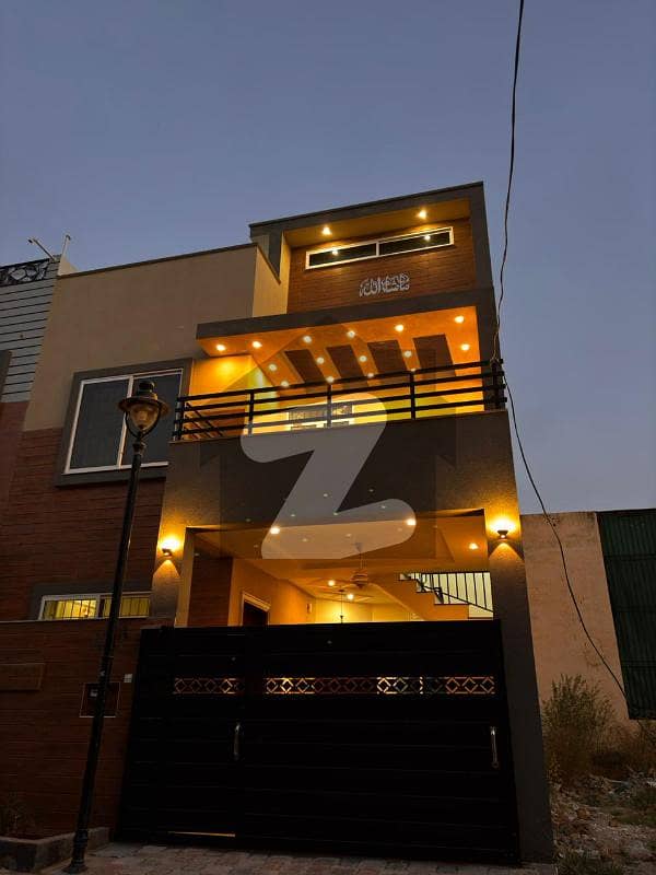 5 Marla Designer House For Sale In G Block, Kohistan Enclave Near GT Road Wah Cantt