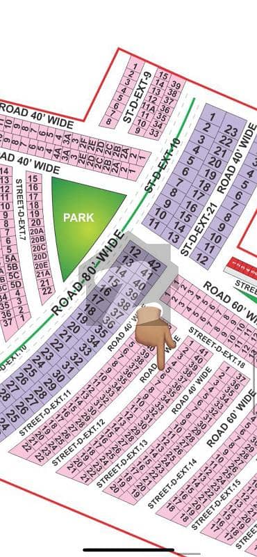 5 Marla Plot in D Extension Block Very Cheapest Price / Below Market Rate