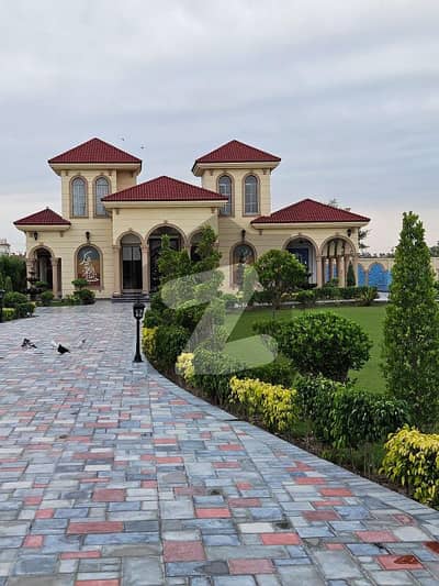 4-Kanal 12 Marla Fully Furnished Farmhouse In A High-Status Gated Community, Barki Road Lahore Cantt Your Perfect Home Awaits With EMPIRE Estate"