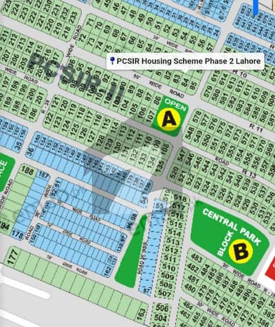 1 Kanal Plot For Sale In Pcsir Phase 2