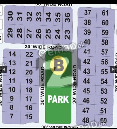 Facing Park B Block AWT1 Ideal For Residential