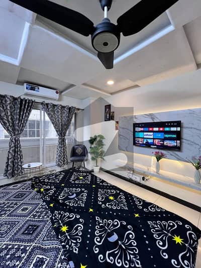 Fully Furnished 1 Bedroom Apartment For Rent In Bahria Town Phase 4 Civic Center