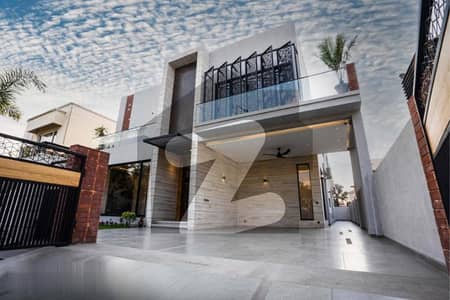 Beautiful 1 Kanal Brand New Modern Designer House Available For Sale in DHA Prime Area