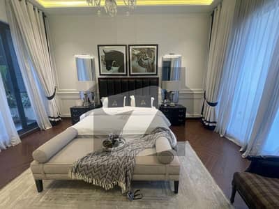 1 Kanal Brand New Fully Furnished Luxury House with Full Basement & Swimming Pool for Sale in DHA Lahore Phase 8 W Block