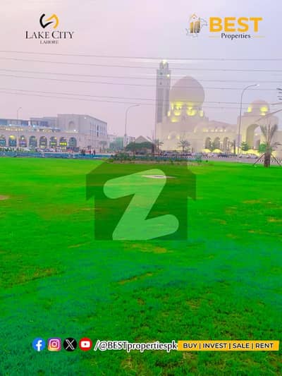 لیک سٹی ۔ سیکٹر ایم ۔ 6 لیک سٹی,رائیونڈ روڈ,لاہور میں 5 مرلہ رہائشی پلاٹ 1.55 کروڑ میں برائے فروخت۔