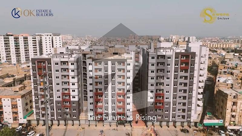 سکیم 33 کراچی میں 3 کمروں کا 7 مرلہ فلیٹ 1.85 کروڑ میں برائے فروخت۔