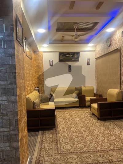 On Ground Floor Full Furnished Flat
