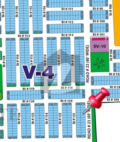 Prime 5 Marla Plot for Sale 60ft Road Facing, Sector V DHA Multan