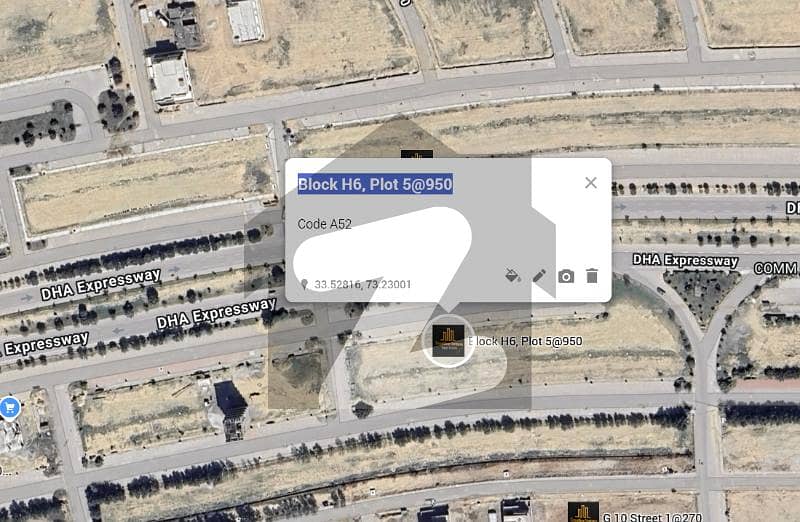 8 Marla Commercial plot on DHA Expressway 8 Marla Commercial plot on DHA Expressway