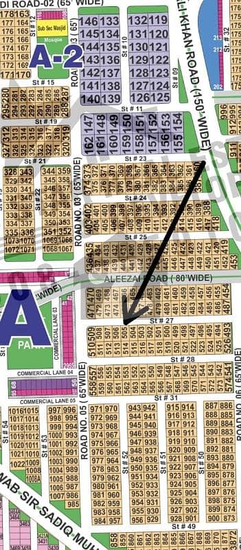 DHA Multan Sector A 1 kanal Good location residential plot very close to Masjid, Park and main commercials. Near to 2 kanal and Rumanza Golf Course. Direct Access to Rumanza Golf Course and 150ft.