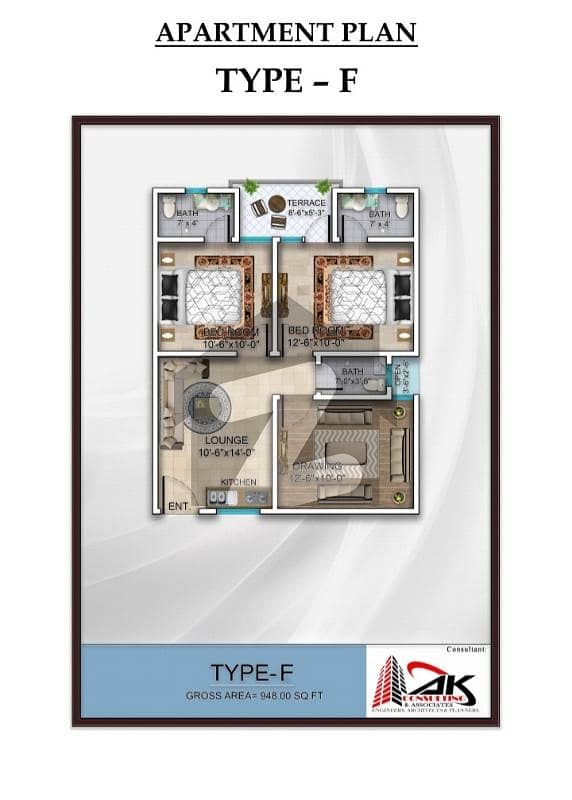 Ideal Flat For sale In Defence View Society Ideal Flat For sale In Defence View Society